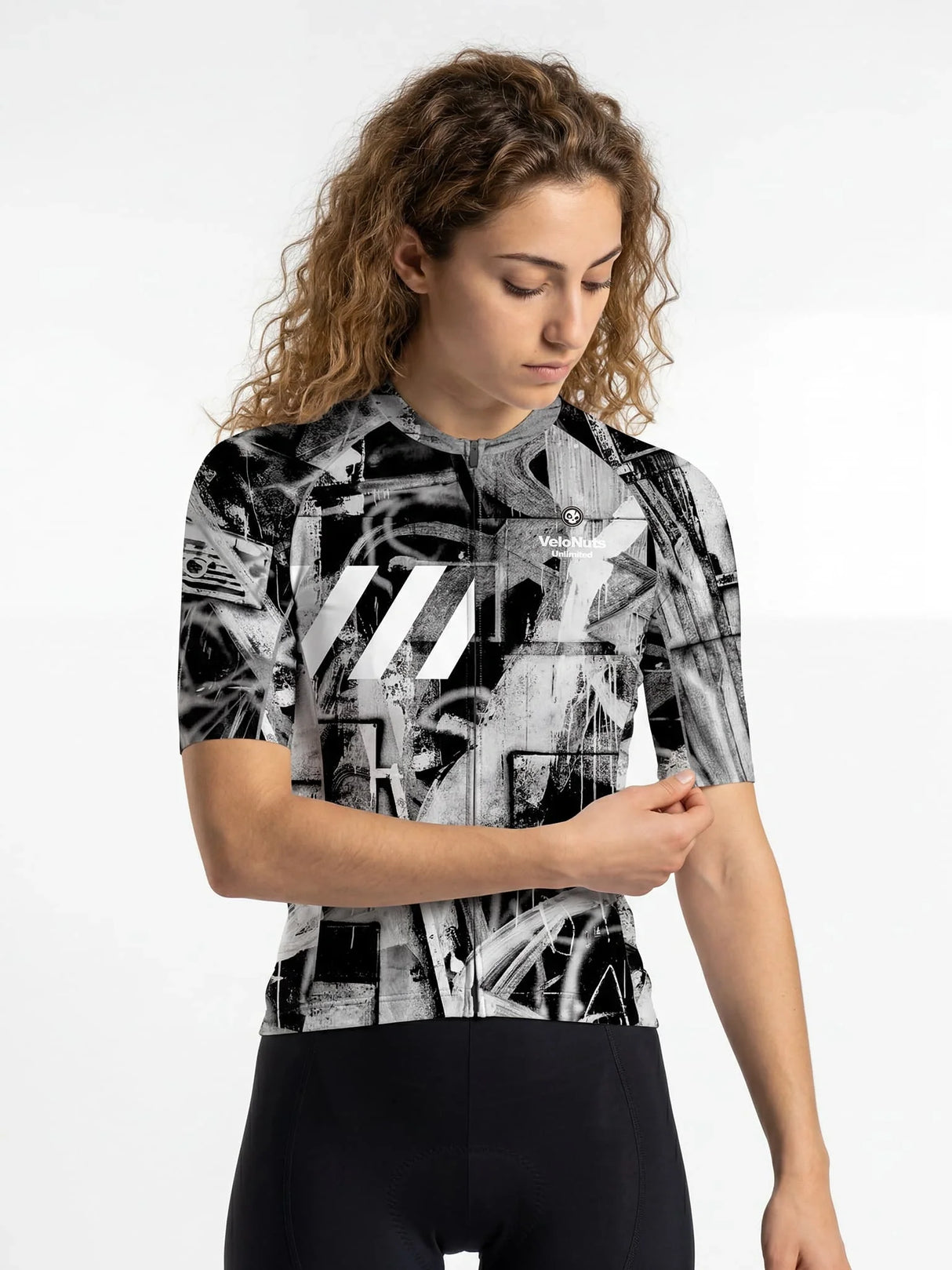 Damen-Radtrikot Ink Burst