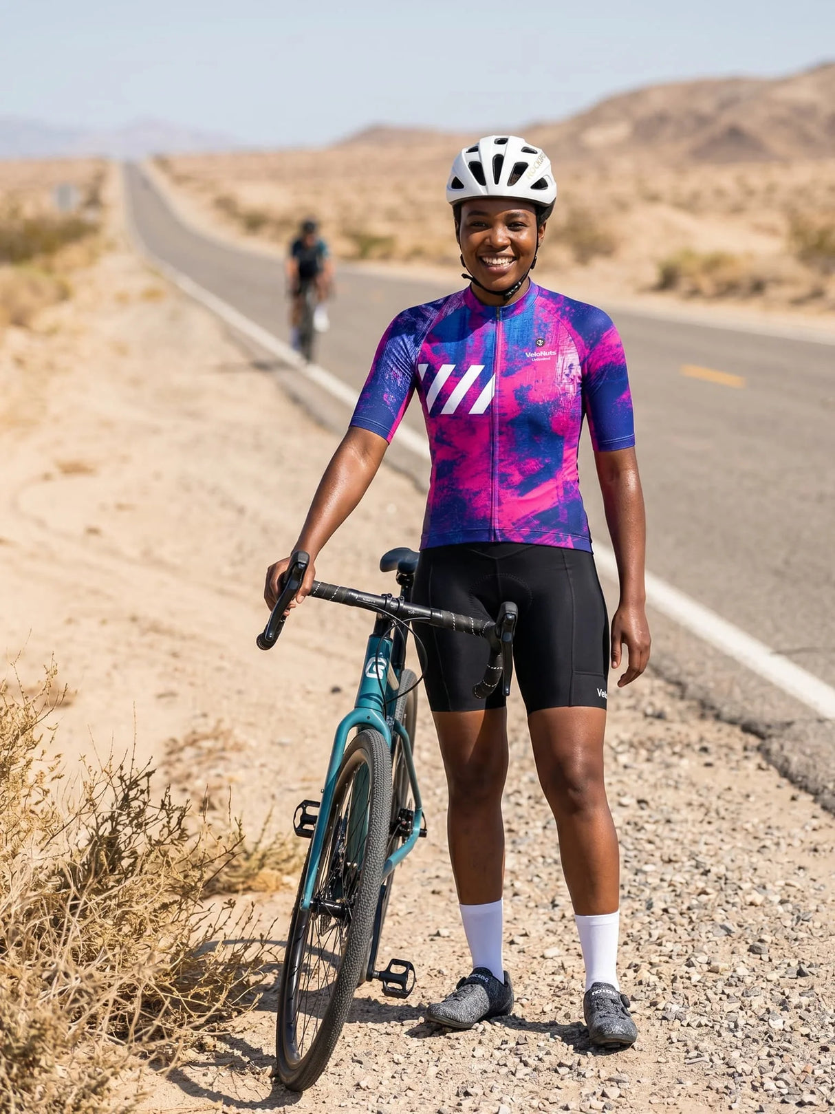 Damen-Radtrikot Ink Burst