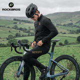 Winddichtes Langarm Winter Radtrikot mit Fleece, Herren & Damen, Euro-Größen, für Rennrad & Mountainbike