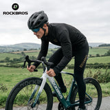 Winddichtes Langarm Winter Radtrikot mit Fleece, Herren & Damen, Euro-Größen, für Rennrad & Mountainbike