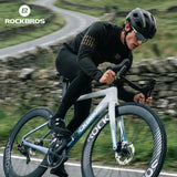 Winddichtes Langarm Winter Radtrikot mit Fleece, Herren & Damen, Euro-Größen, für Rennrad & Mountainbike