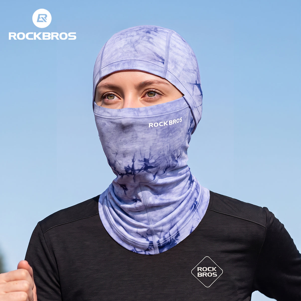 Rockbros Sturmhaube Tencel Merinowolle, winddicht warm, Winter Balaclava