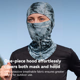 Rockbros Sturmhaube Tencel Merinowolle, winddicht warm, Winter Balaclava