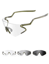 Photochrome Fahrradbrille mit UV400 Schutz