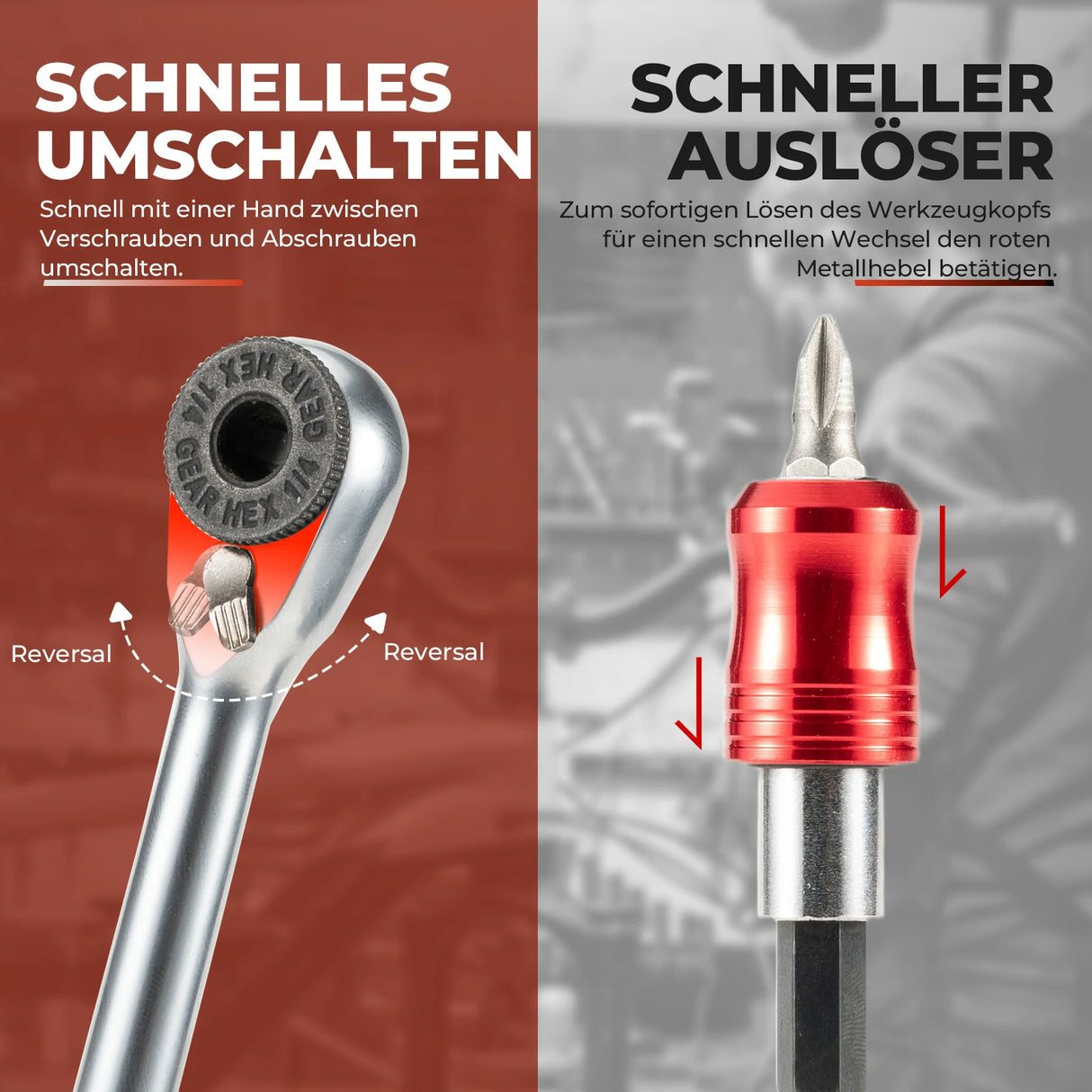 10‑in‑1 Fahrrad‑Multitool – Mit Ratsche und Reifenhebern