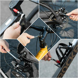 10‑in‑1 Fahrrad‑Multitool – Mit Ratsche und Reifenhebern
