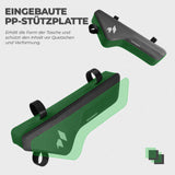 AS-152 RideMate Rahmentasche – 100% Wasserdicht, 1.9L Dreieck-Design