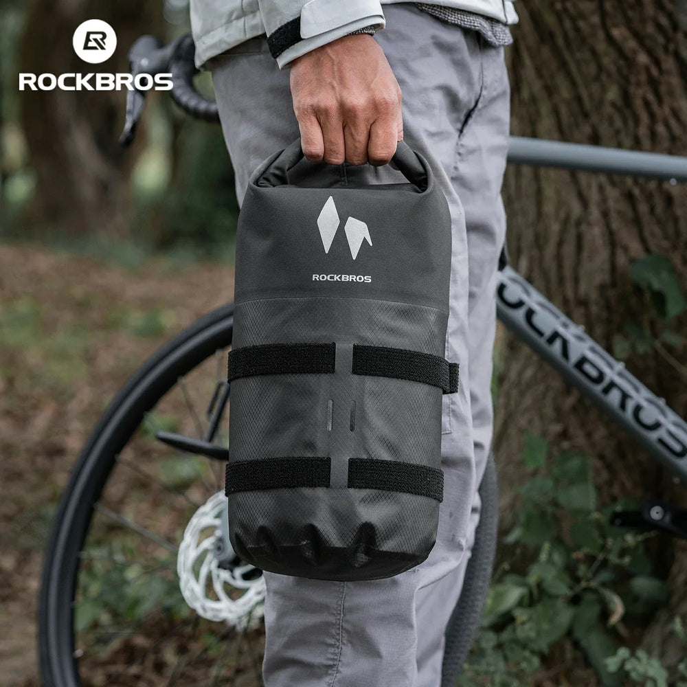 AS-156 RideMate Gepäckträgertasche für Vordergabel – 100% Wasserdicht, 7L