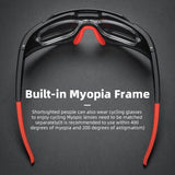 Fahrradbrille – Polarisiert, UV400 Sportbrille