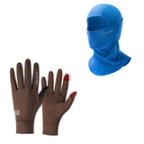 ROCKBROS Winter Set: Sturmhaube & Fahrradhandschuhe Touchscreen