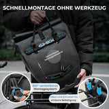 ROCKBROS 15‑20L Fahrrad‑Gepäckträgertasche Set – 3‑in‑1 Multitragekonzept