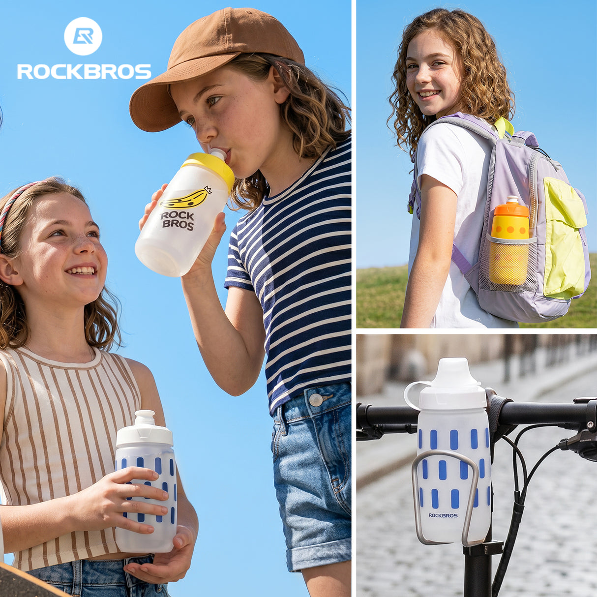 Mini-Fahrrad-Trinkflasche 430 ml