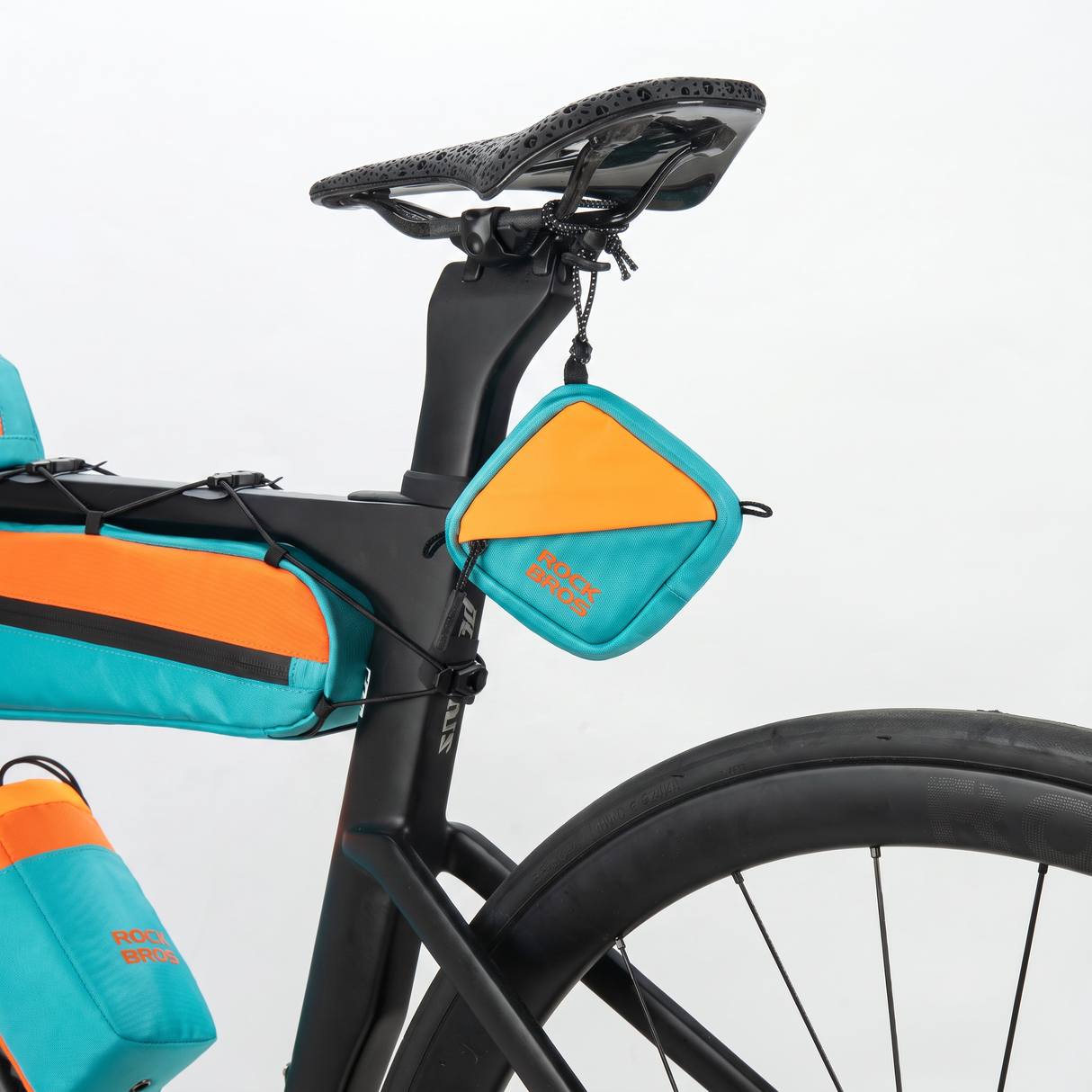ROCKBROS 5-in-1 Fahrradtaschen Set / Komplettset für Fahrrad