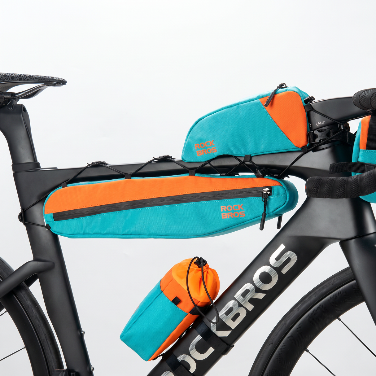 ROCKBROS 5-in-1 Fahrradtaschen Set / Komplettset für Fahrrad