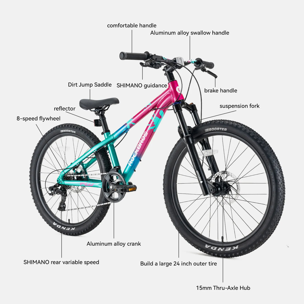 FLY – 24-Zoll-Mountainbike für Kinder