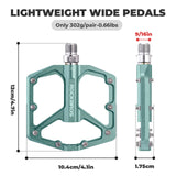 ROCKBROS Aluminium Platform Pedale 9/16 Zoll für MTB E-Bike Stadtrad