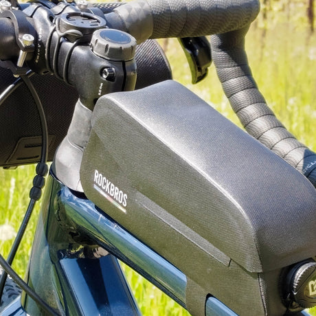 ROAD TO SKY Magnetische Oberrohrtasche 100 % Wasserdicht - ROCKBROS-EU