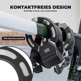 E-Scooter Schloss mit 59,5 cm Stahlkette, Fahrradschloss für Roller & Fahrrad