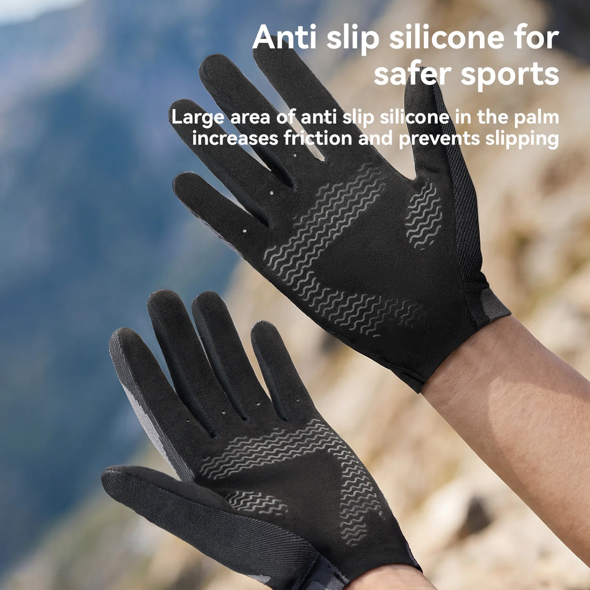 ROCKBROS TouchFlex All-Season Fahrradhandschuhe Lang