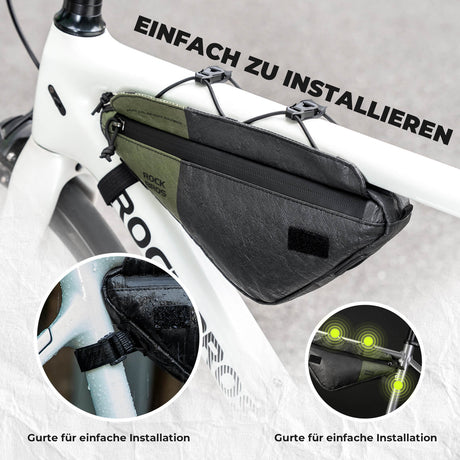 2-in-1 Rahmentasche Wasserabweisend  mit Schultergurt 0.7L