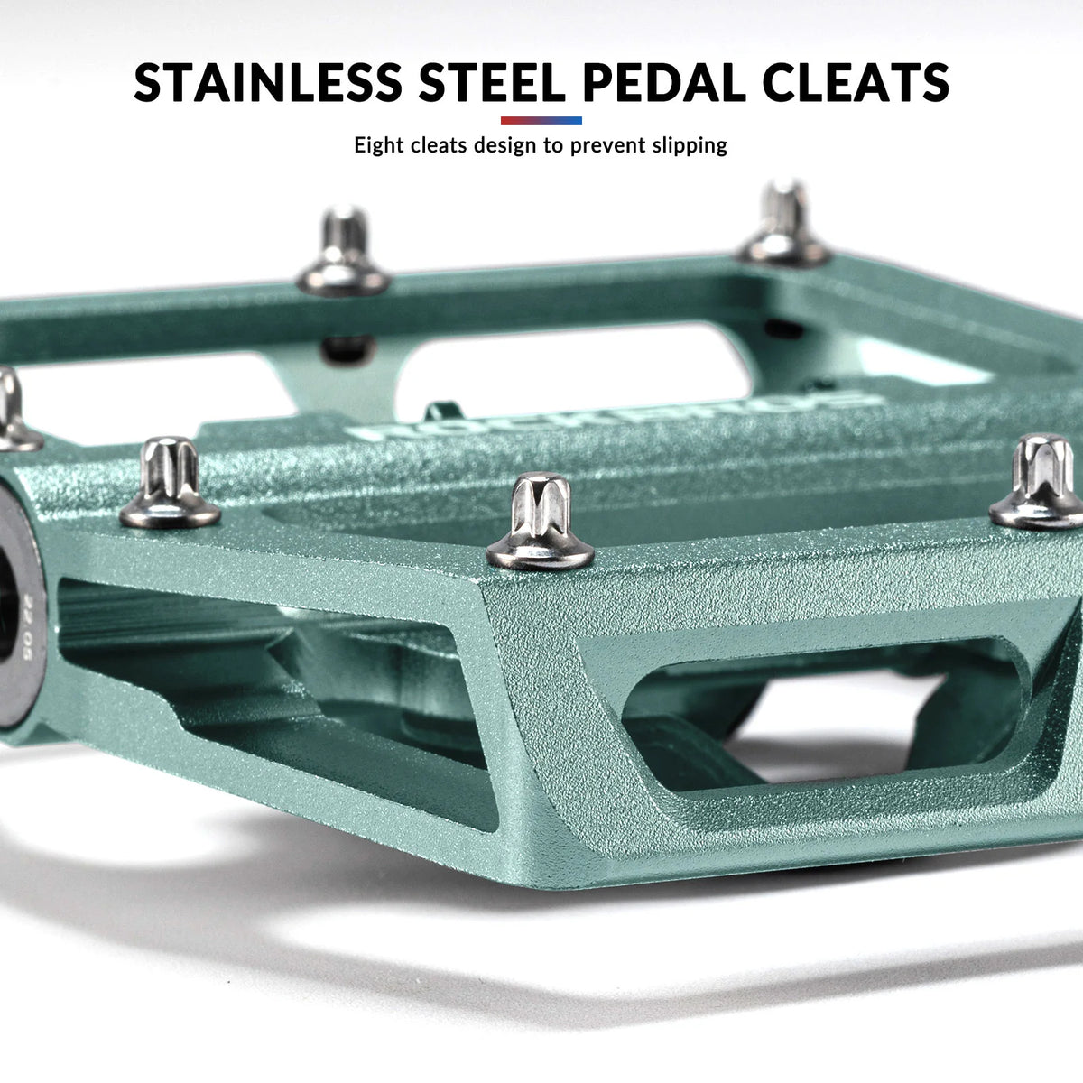 Pédales de vélo en aluminium ROCKBROS 2 en 1, compatibles SPD, pour VTT, vélo de route et vélo de ville.