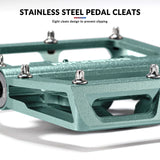 Pédales de vélo en aluminium ROCKBROS 2 en 1, compatibles SPD, pour VTT, vélo de route et vélo de ville.