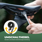 8‑in‑1 Mini‑Fahrrad‑Ratsche Multitool – Kompakt & leicht, Metalllegierung