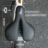 Bequemer Fahrradsattel, Ergonomisch Fahrrad Sattel Mit Druckentlastung & Belüftung, Hochdichter Schaumstoff, Doppelte Federung - ROCKBROS-EU