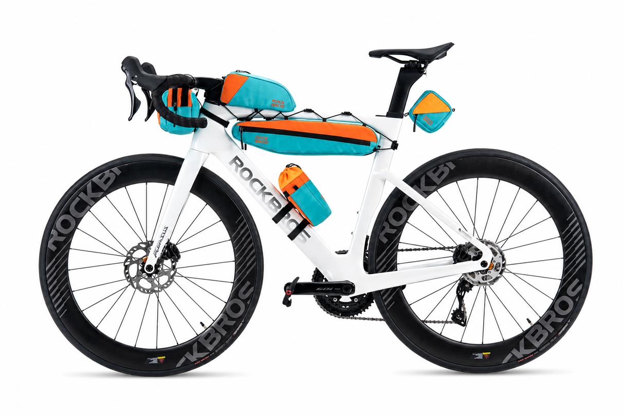 ROCKBROS 5-in-1 Fahrradtaschen Set / Komplettset für Fahrrad