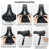 Ergonomischer Fahrradsattel Weich & Atmungsaktiv - ROCKBROS-EU
