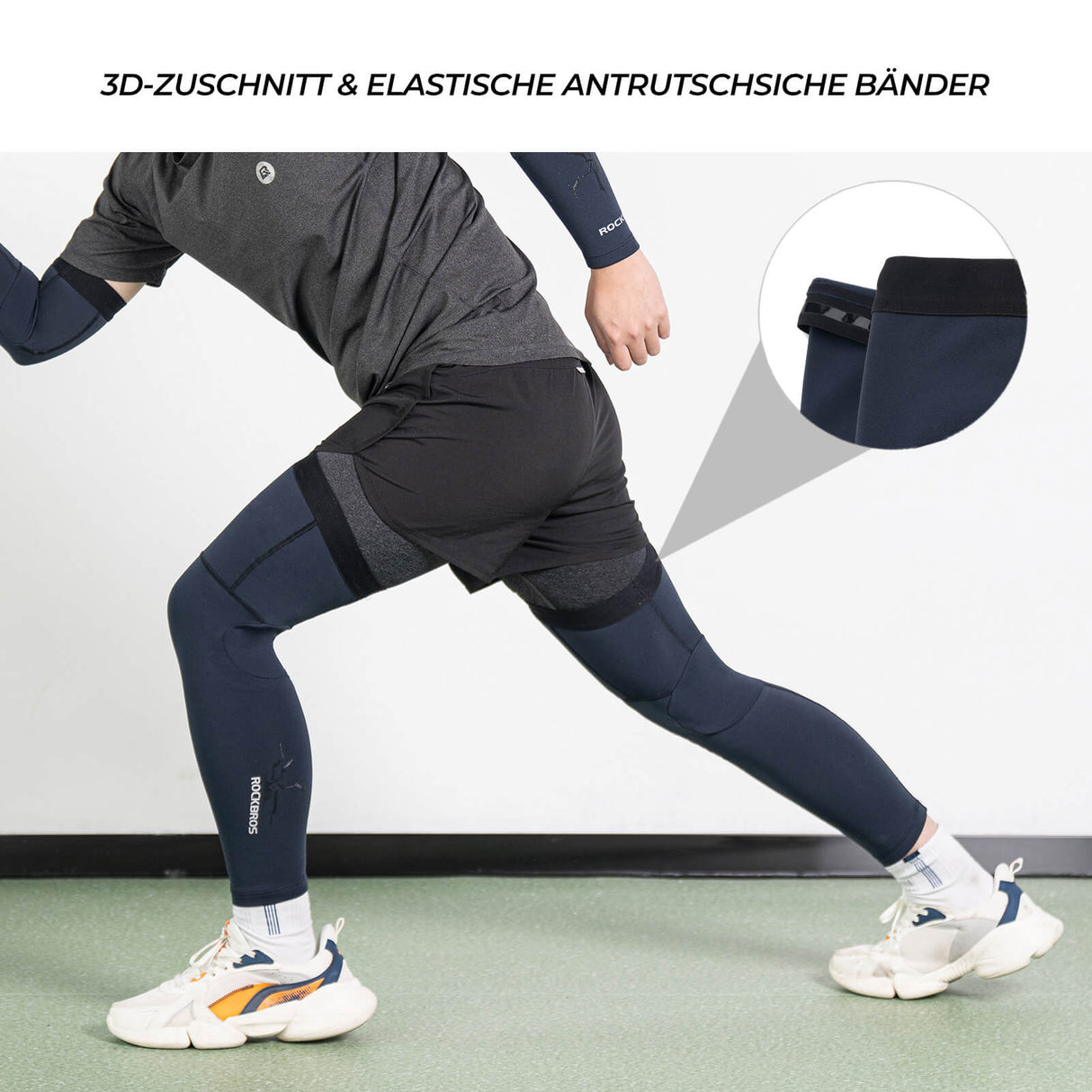 Fahrrad Beinlinge Winter Thermo – 1 Paar, Größen S–3XL