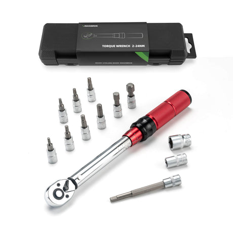 Fahrrad Drehmomentschlüssel Set 2-24 Nm – Multifunktionales Reparaturwerkzeug