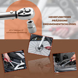 Fahrrad Drehmomentschlüssel Set 2-24 Nm – Multifunktionales Reparaturwerkzeug