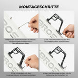 Fahrrad‑Flaschenhalter Aluminium – 27 g, für Trinkflaschen bis 75 mm