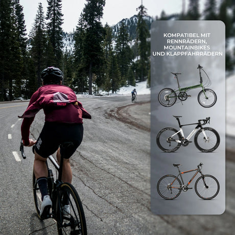 Magnetische Fahrrad‑Handyhalterung – 4,7–6,9 Zoll, Lenkerhalterung 22,2–31,8 mm