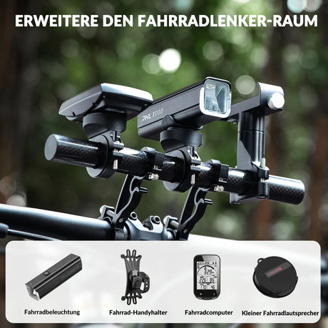 Fahrrad Lenkererweiterung 25 cm – Extender-Halterung für 20‑32 mm Lenkerdurchmesser