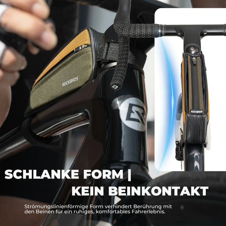 Fahrrad Oberrohrtasche – Kratzfest & Abriebfest für Schnellen Zugriff