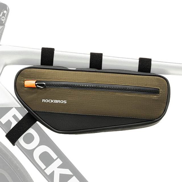 Fahrrad‑Rahmentasche – Dreiecktasche 1,7 L, reflektierend