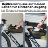 Fahrrad‑Rahmentasche – Dreiecktasche 1,7 L, reflektierend