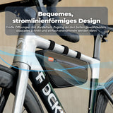 Fahrrad‑Rahmentasche – Dreiecktasche 1,7 L, reflektierend