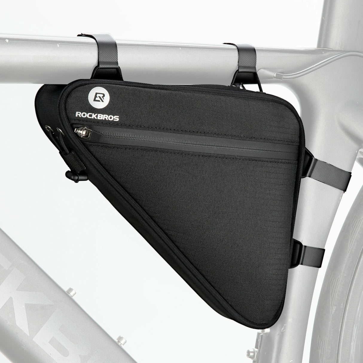 Fahrrad‑Rahmentasche – Dreieckstasche 1,5 L, wasserabweisend & reflektierend