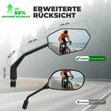 Fahrrad‑Rückspiegel – Für Lenker 20–23 mm