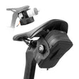 Fahrrad-Satteltasche mit Drehknopf-Verstellsystem – Kompakt & Wasserdicht mit Flaschenhalter