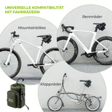 Fahrrad‑Satteltasche – Mit Flaschenhalter & 0,3 L Mini‑Tasche