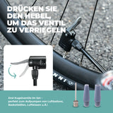 Fahrrad Standluftpumpe – 150 PSI, mit integriertem Manometer