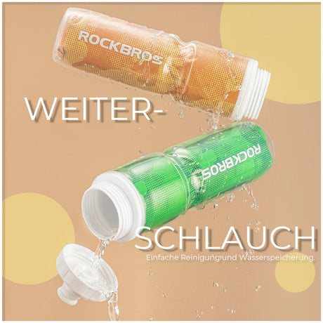 Fahrrad‑Trinkflasche 670 ml – Auslaufsicher, BPA‑frei & robust