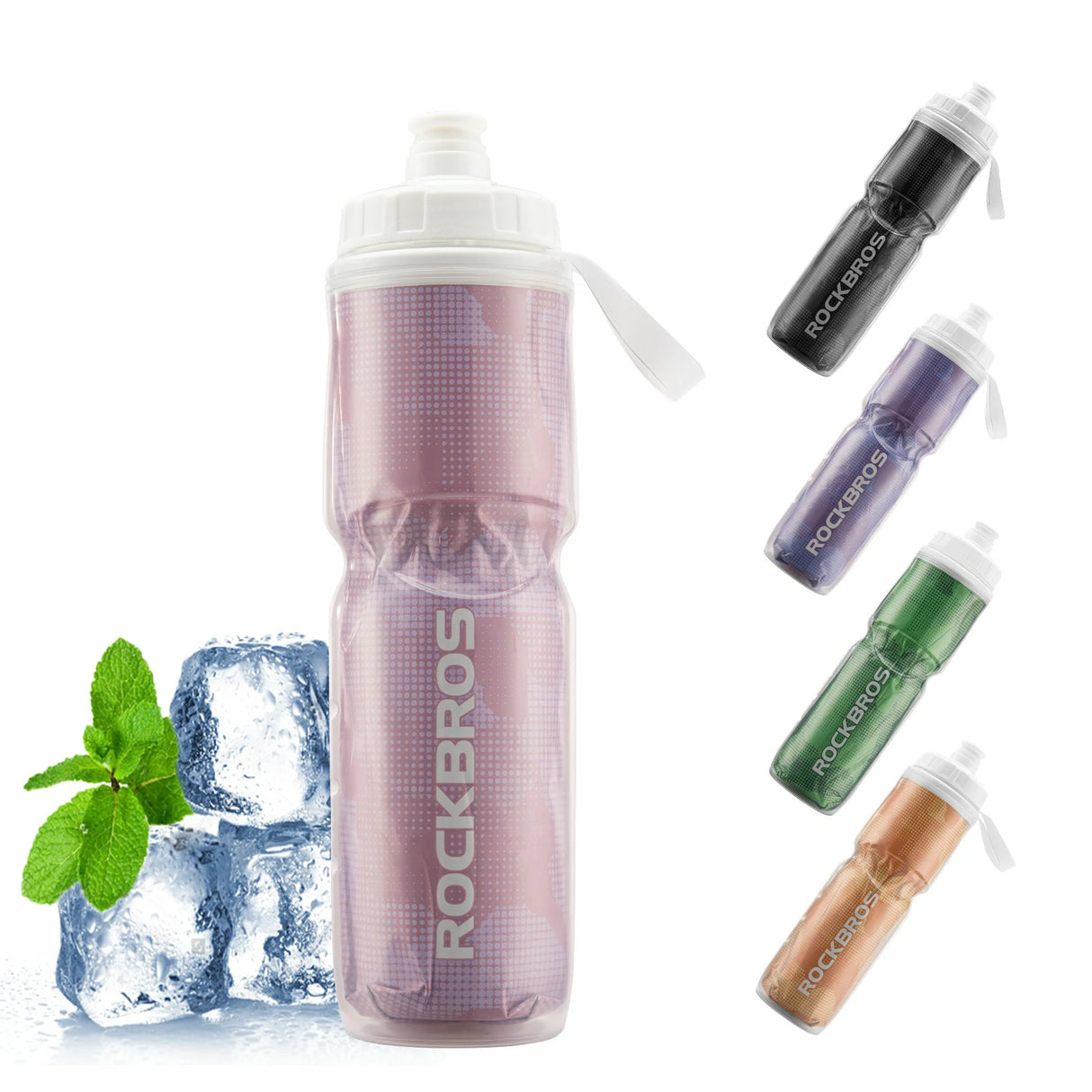 Fahrrad‑Trinkflasche 670 ml – Auslaufsicher, BPA‑frei & robust