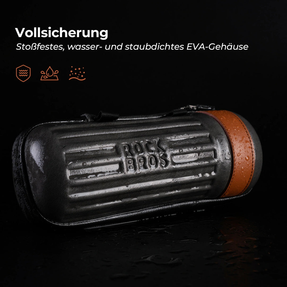 Fahrrad‑Werkzeugtasche – EVA‑Material, 0,73 L Fassungsvermögen