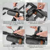 Fahrrad‑Werkzeugtasche – EVA‑Material, 0,73 L Fassungsvermögen