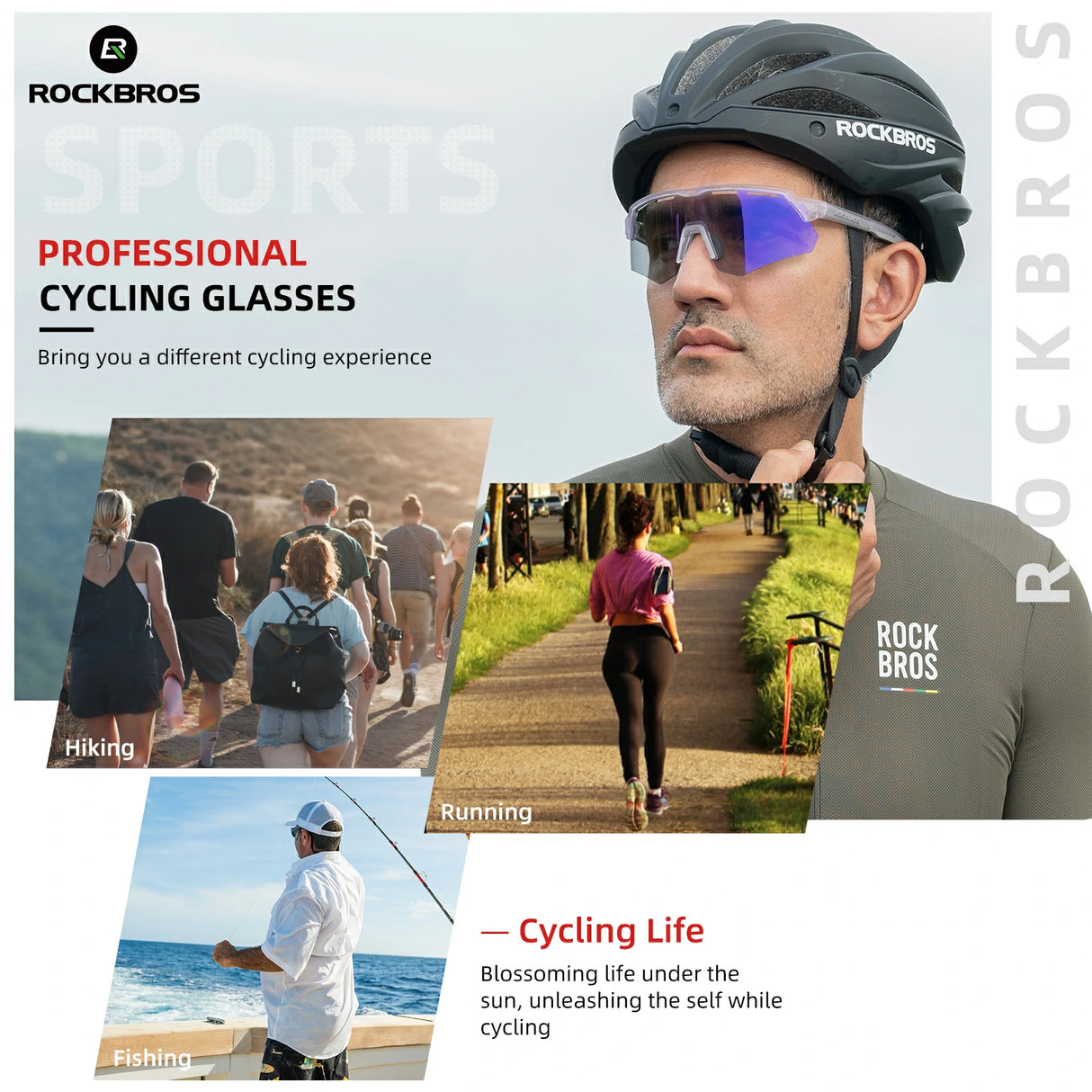 Fahrradbrille – Photochromatisch, Unisex
